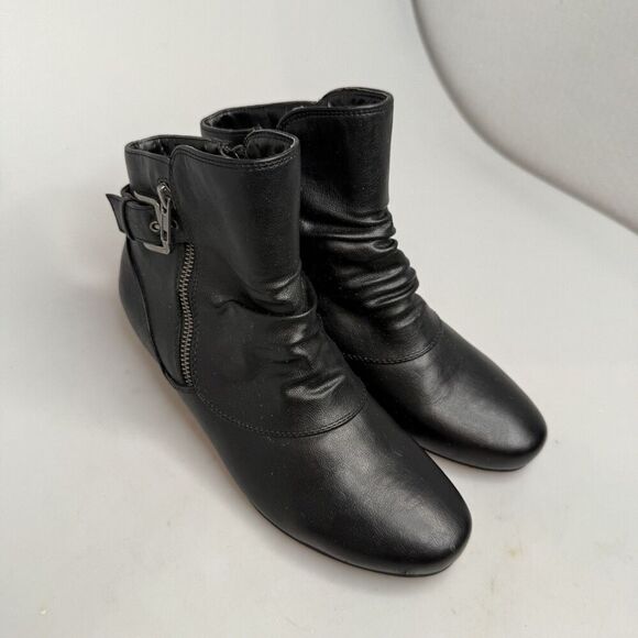 Baretraps Shera Bootie Women’s Size 8M Black Ankle Boots 1.5” Heel Comfort - Picture 12 of 16